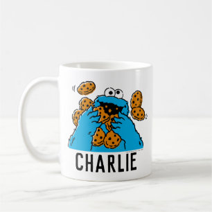 Cookie Monster som äter alla kakor Kaffemugg