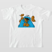 Cookie Monster som äter alla kakor
