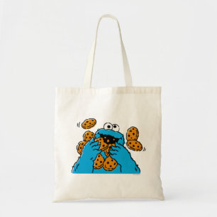 Cookie Monster som äter alla kakor Tygkasse