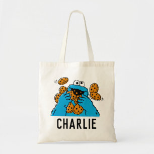 Cookie Monster som äter alla kakor Tygkasse