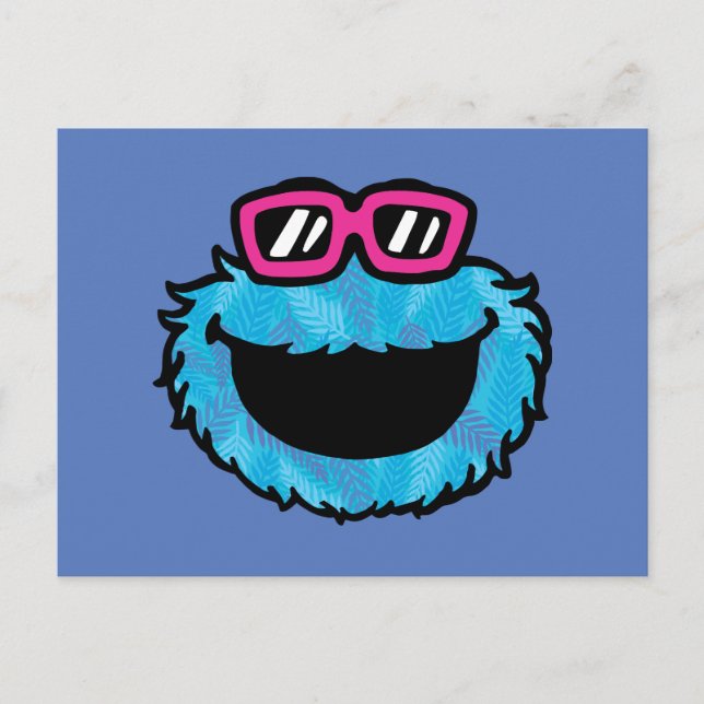 Cookie Monster | Sommar Vibes Vykort (Framsida)