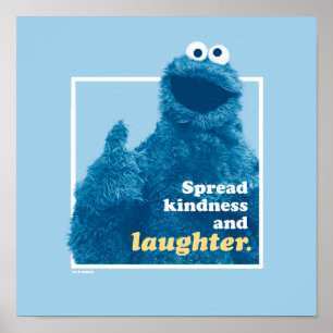 Cookie Monster Spread Kindness och Spread Kindne Poster