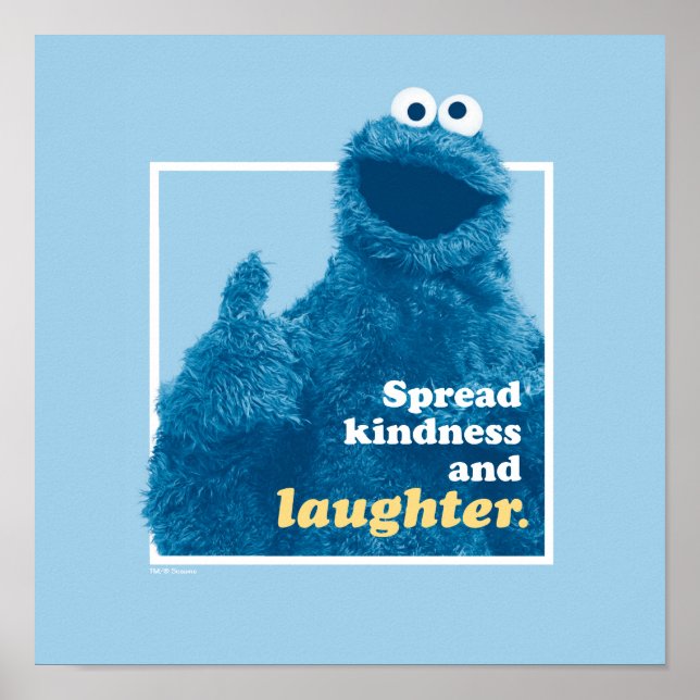 Cookie Monster | Spread Kindness och Spread Kindne Poster (Framsidan)