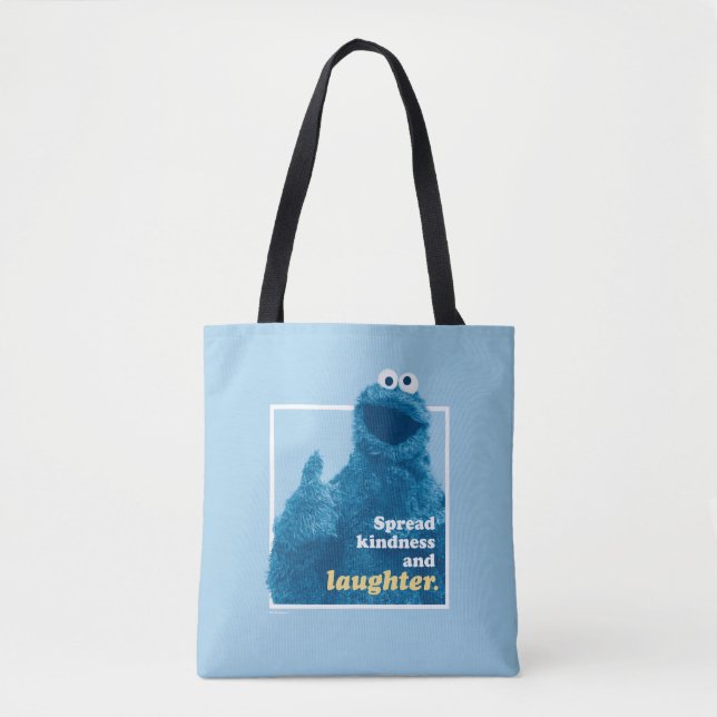 Cookie Monster | Spread Kindness och Spread Kindne Tygkasse (Framsida)