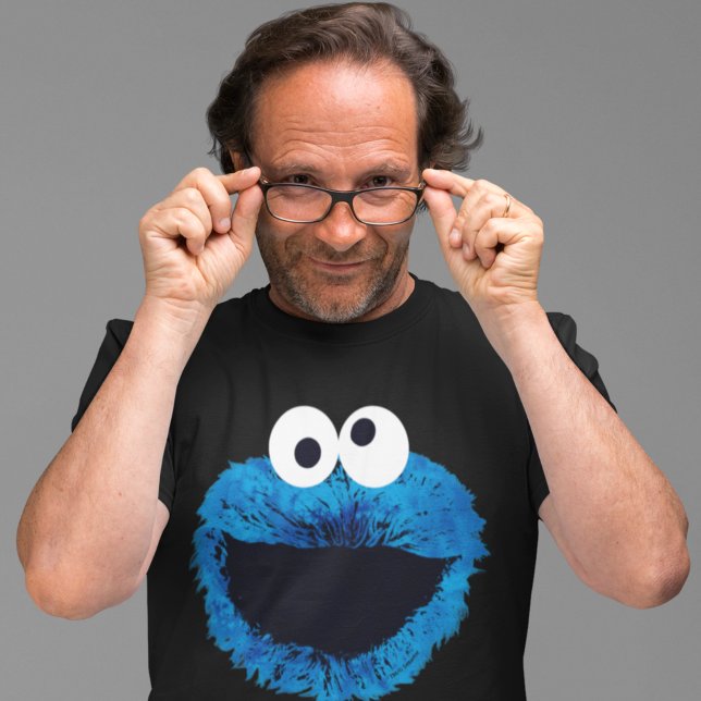 Cookie Monster | Vattenfärgstrend T-shirt (Skapare uppladdad)