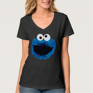 Cookie Monster   Vattenfärgstrend Tee Shirt