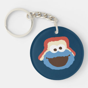 Cookie Monster Woodland Ansikte