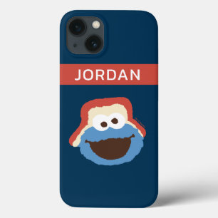 Cookie Monster Woodland Face Lägg till ditt namn