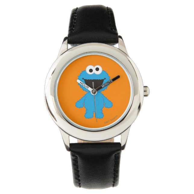 Cookie Monster Wool Stil Armbandsur (Framsida)