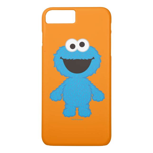 Cookie Monster Wool Stil Case-Mate iPhone Skal (Baksida)