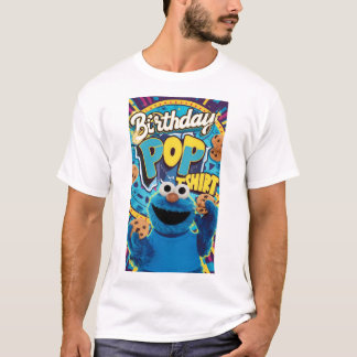 "Cookie Monsters födelsedagskorp: Pop Edition!" T Shirt