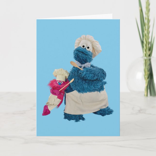 Cookie Monsters Food Lastbil Partners Kort (Framsida)