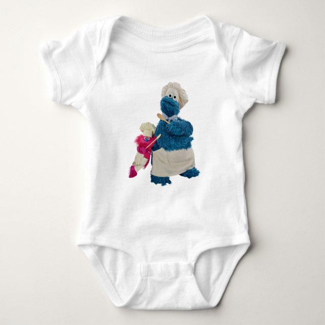 Cookie Monsters Food Lastbil Partners T Shirt (Framsida)