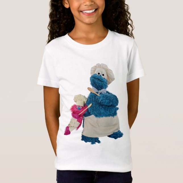 Cookie Monsters Food Lastbil Partners T Shirt (Framsida)