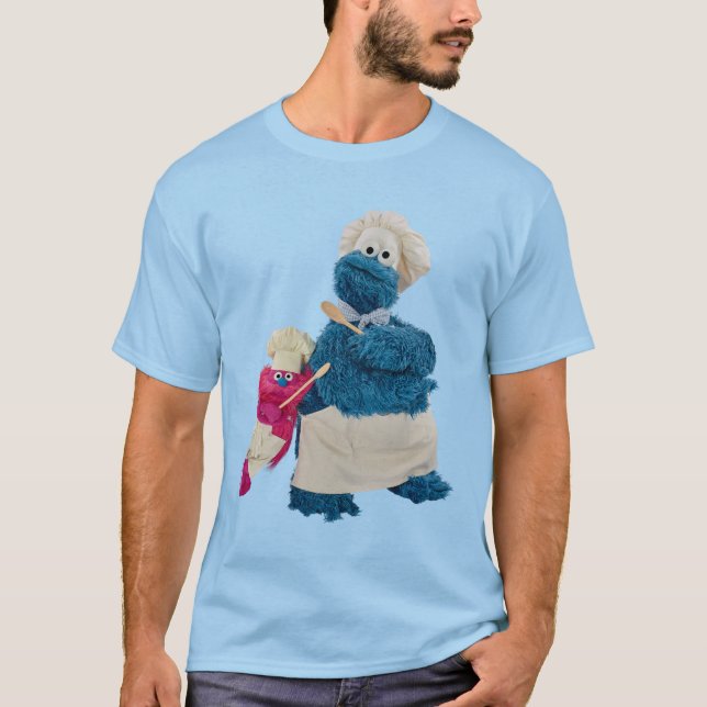 Cookie Monsters Food Lastbil Partners T Shirt (Framsida)
