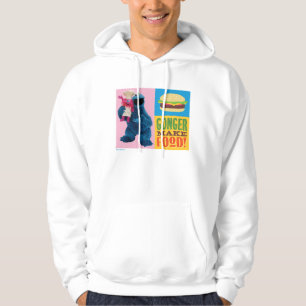 Cookie Monsters Foodie Lastbil Könsmat Hoodie