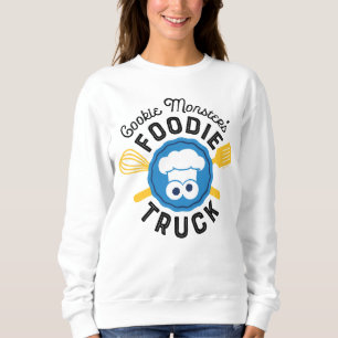 Cookie Monsters Foodie Lastbil Logotyp T Shirt