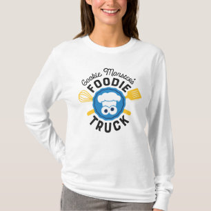 Cookie Monsters Foodie Lastbil Logotyp T Shirt