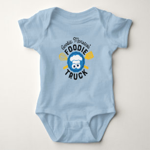Cookie Monsters Foodie Lastbil Logotyp T Shirt