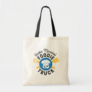 Cookie Monsters Foodie Lastbil Logotyp Tygkasse