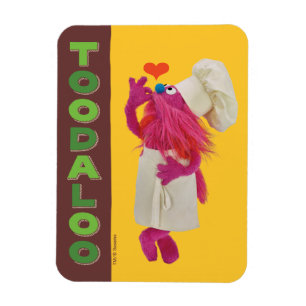 Cookie Monsters Foodie Lastbil Toodaloo Magnet