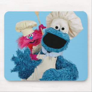 Cookie Monsters Foodie Lastbil-vänner Musmatta