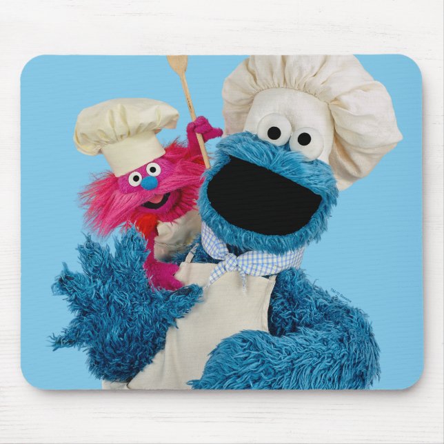 Cookie Monsters Foodie Lastbil-vänner Musmatta (Framsidan)
