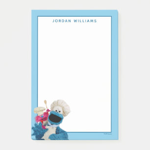 Cookie Monsters Foodie Lastbil-vänner Post-it Block