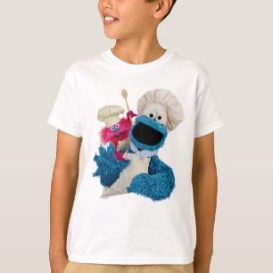 Cookie Monsters Foodie Lastbil-vänner T Shirt