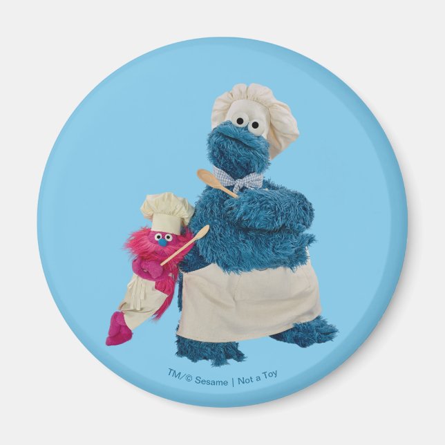 Cookie Monsters mattruckpartners Magnet (Framsidan)