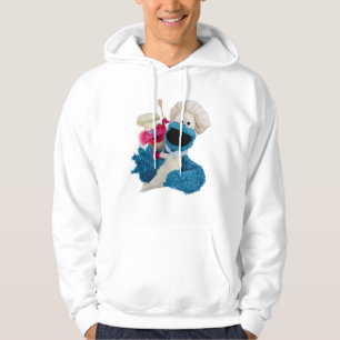 Cookie Monsters matvagnsvänner Hoodie