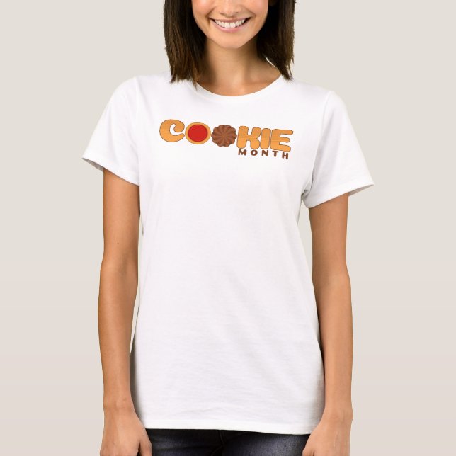 Cookie Month T Shirt (Framsida)