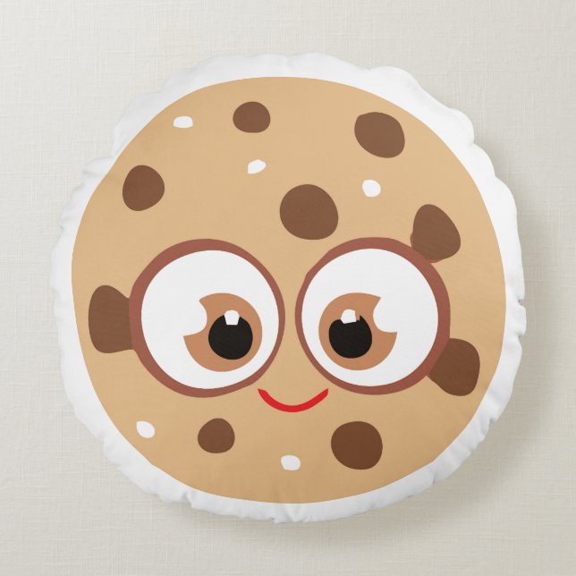 COOKIE PILLOW RUND KUDDE (Framsidan)