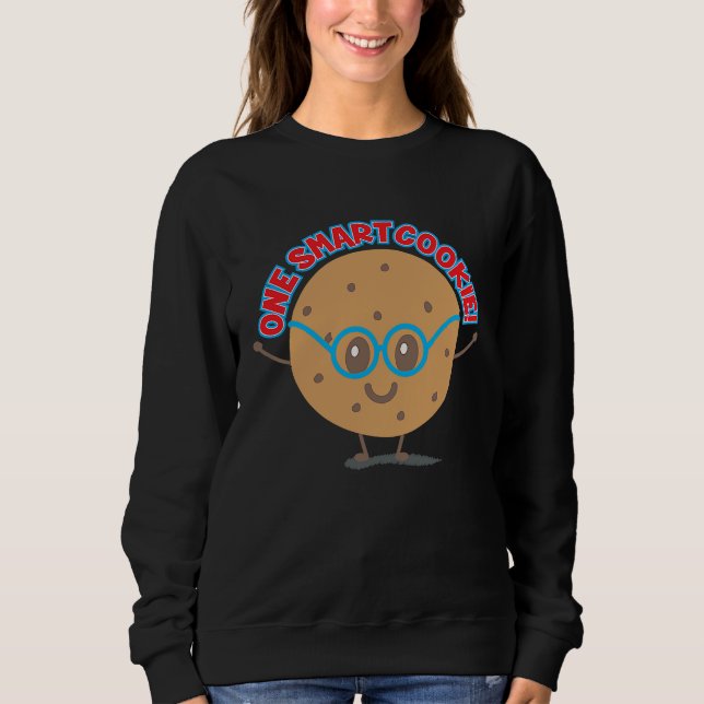 Cookie Quote Nerd Geek Glasses Baker Baking T Shirt (Framsida)