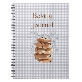 Cookie Recipe Notebook for Home Bakers. Anteckningsbok