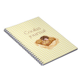 Cookie Recipe Notebook for Organizing Homemade Anteckningsbok