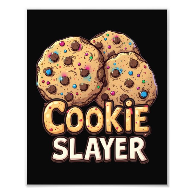 Cookie Sayer - Chocolate Treat Conqueror Fototryck (Framsidan)