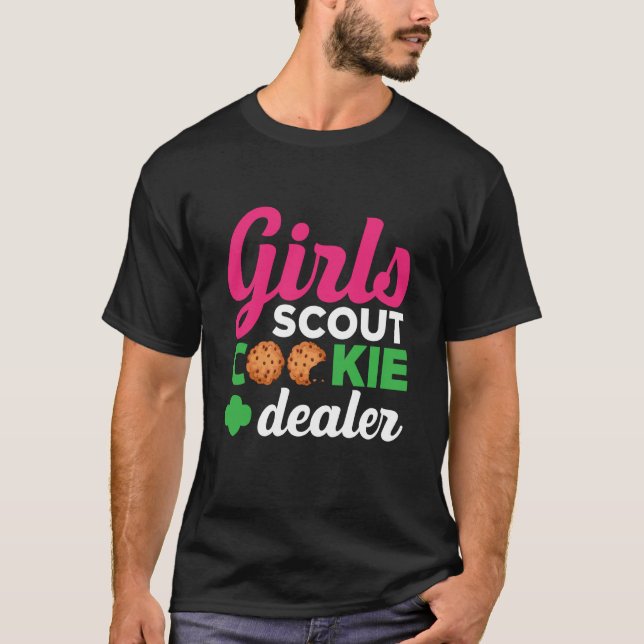 Cookie Scout For Cookie Dealer Cookie Seller Cooki T Shirt (Framsida)
