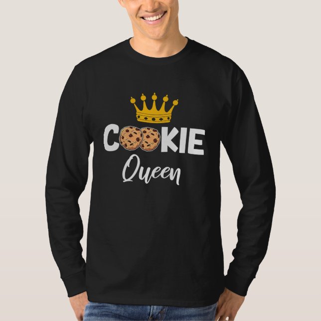 Cookie Seller Cookie Queen T Shirt (Framsida)