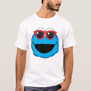 Cookie Smiling Ansikte med solglasögon Tröja