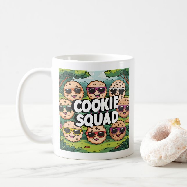 Cookie Squad Kaffemugg (Med munk)