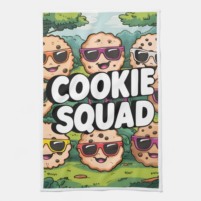 Cookie Squad Kökshandduk (Vertikal)