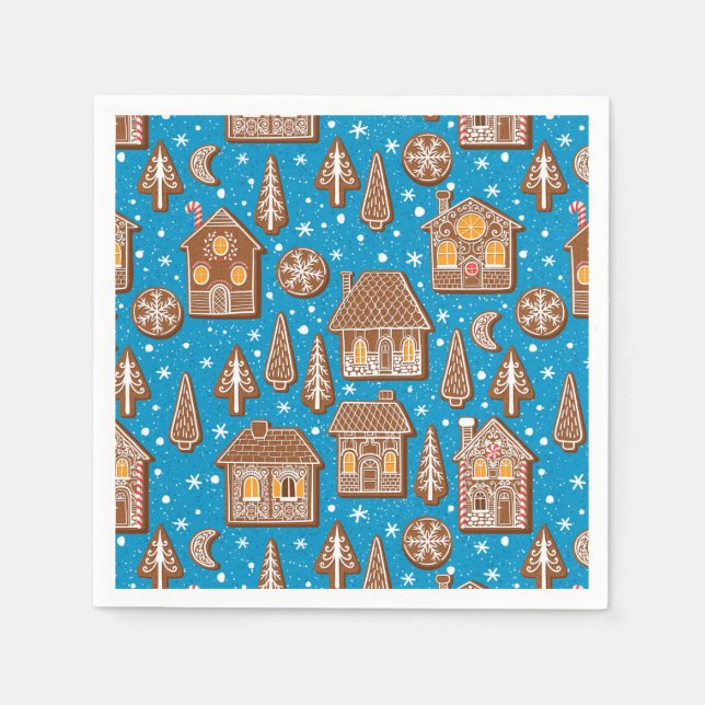 Cookie-stad Pappersservett (Framsidan)