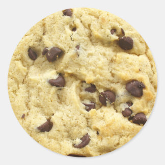 Cookie Stickers 0008 Runt Klistermärke