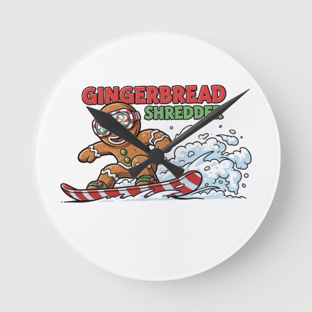 Cookie-tavla Rund Klocka (Framsida)