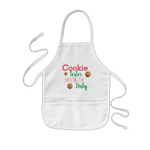 Cookie Tester Barnförkläde