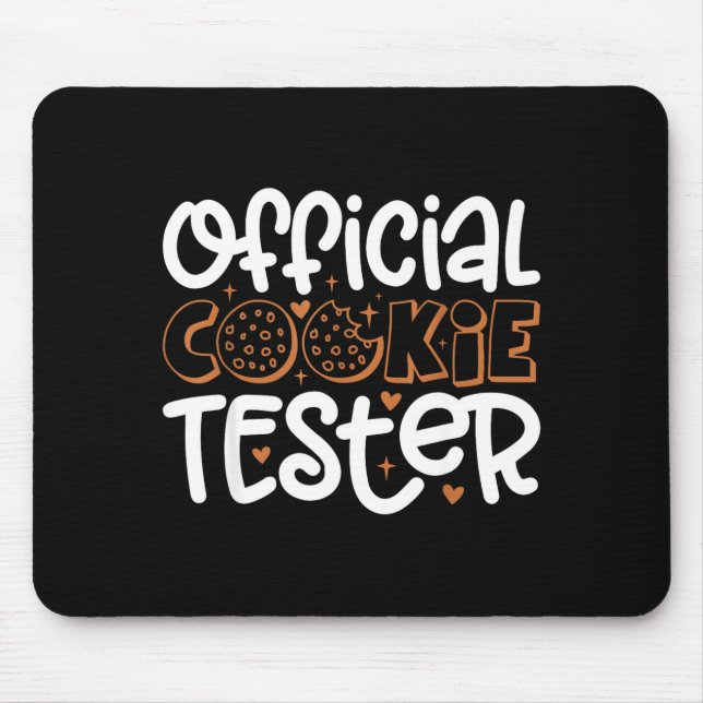 Cookie Tester Christmas Bakers Kids Toddler Xmas  Musmatta (Framsidan)