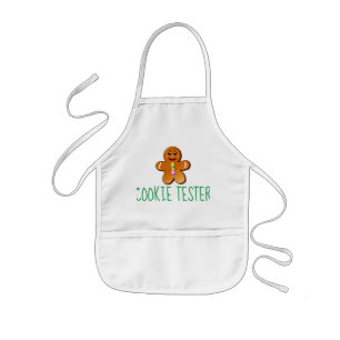 Cookie Tester Kids Apron Barnförkläde