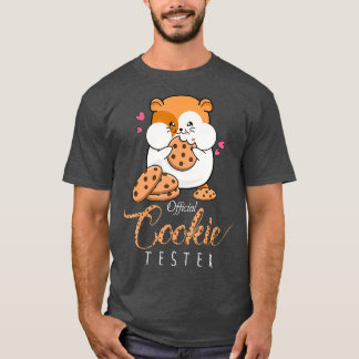 Cookie Tester Shirt Funny Cute Hamster T