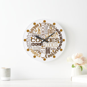 Cookie Time Kitchen-klocka Stor Klocka